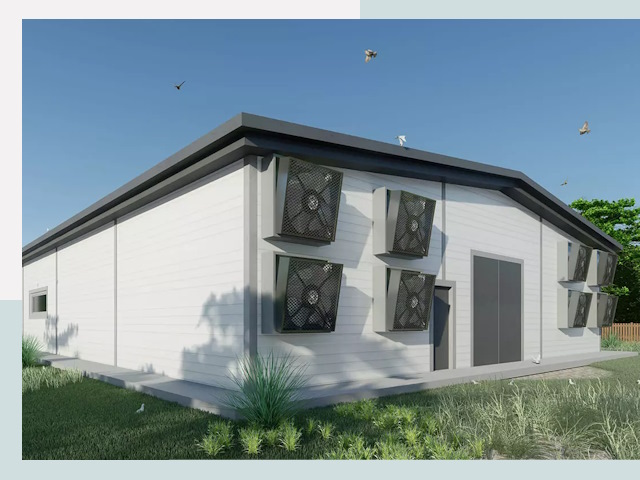 Строительство птичников в Устях-Куте