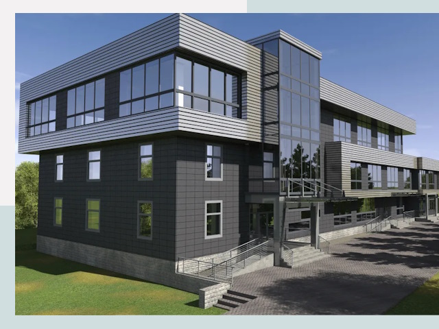 Административные здания в Устях-Куте