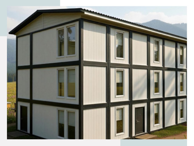 Модульные общежития в Устях-Куте