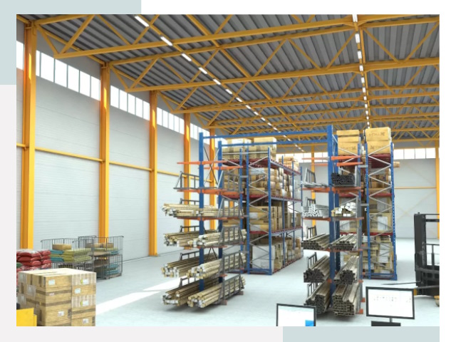 Типовые ангары в Устях-Куте