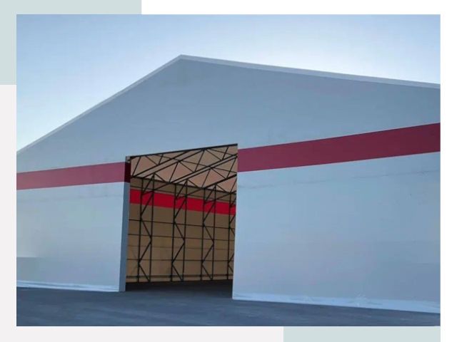 Быстровозводимые ангары в Устях-Куте