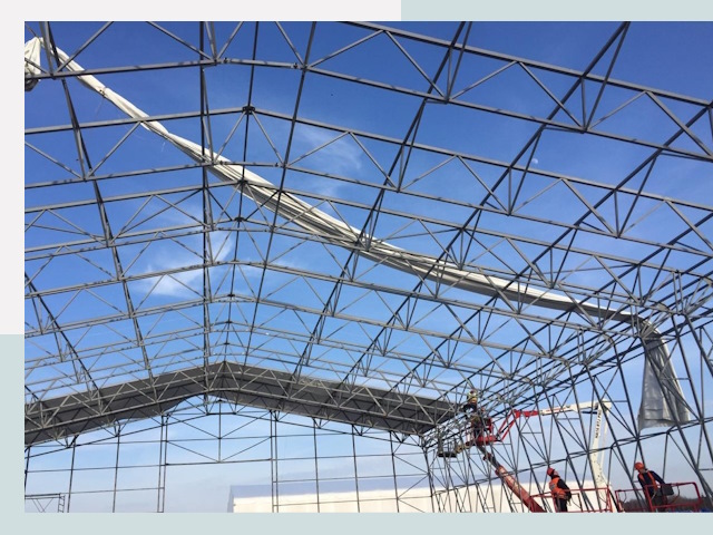 Шатровые ангары от 618 руб. в Устях-Куте и Иркутской области