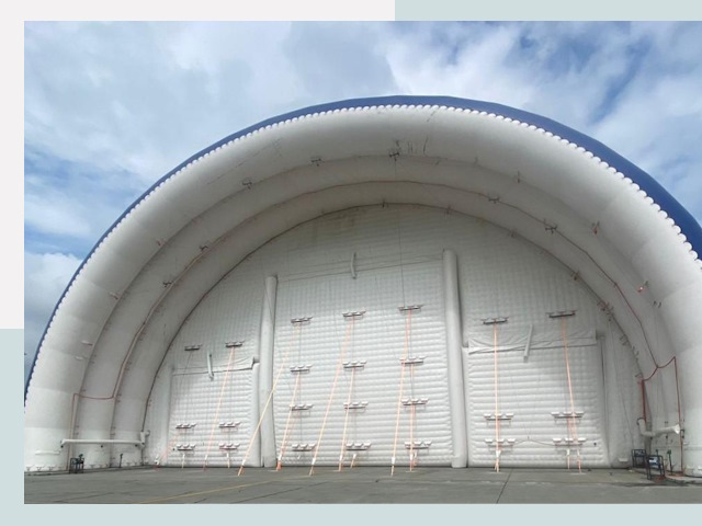 Пневмокаркасные ангары от СтальСтрой-Утк по цене от 618 руб.