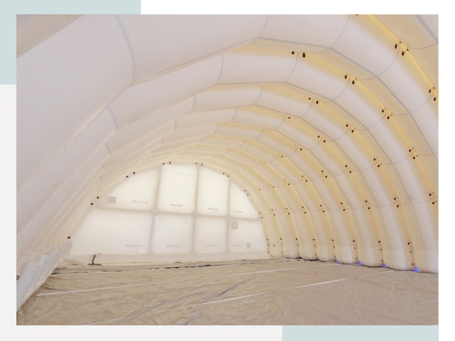 Пневмокаркасные ангары в Устях-Куте