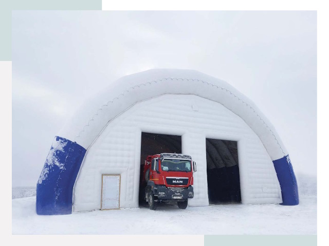 Мобильные ангары в Устях-Куте