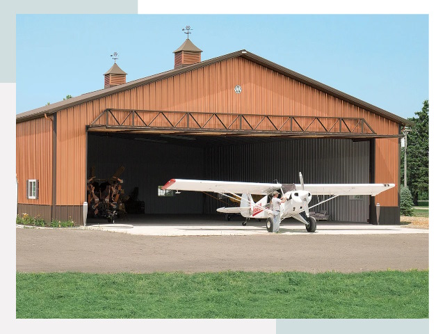 Ангары для самолетов в Устях-Куте