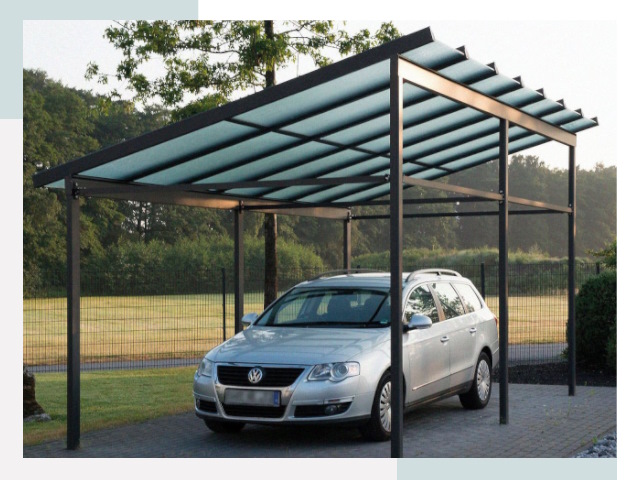 Навесы для автомобилей в Устях-Куте