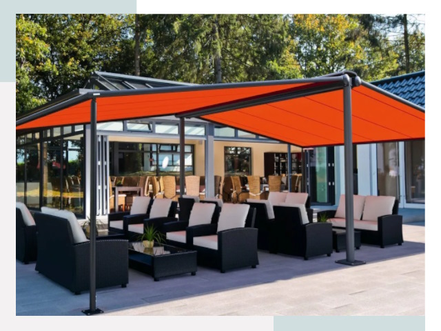 Навесы для кафе и ресторанов в Устях-Куте