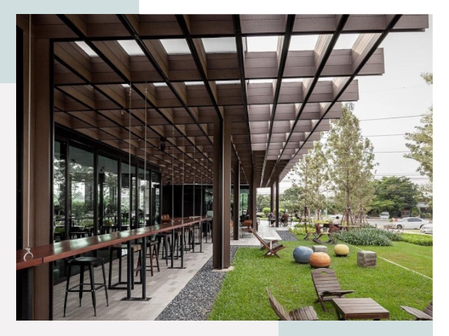 Летние веранды для кафе в Устях-Куте