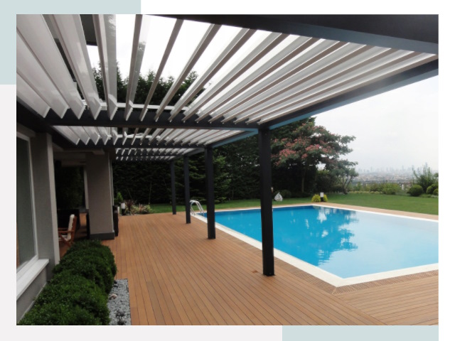 Перголы в Устях-Куте