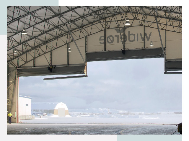 Ворота для ангаров в Устях-Куте