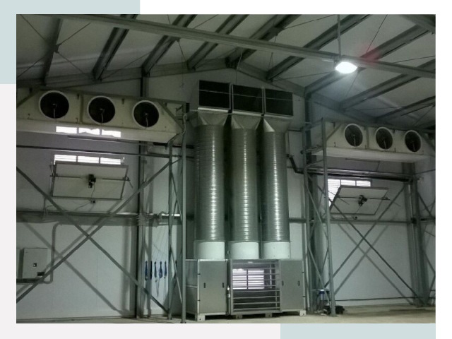 Инженерные системы для ангаров в Устях-Куте