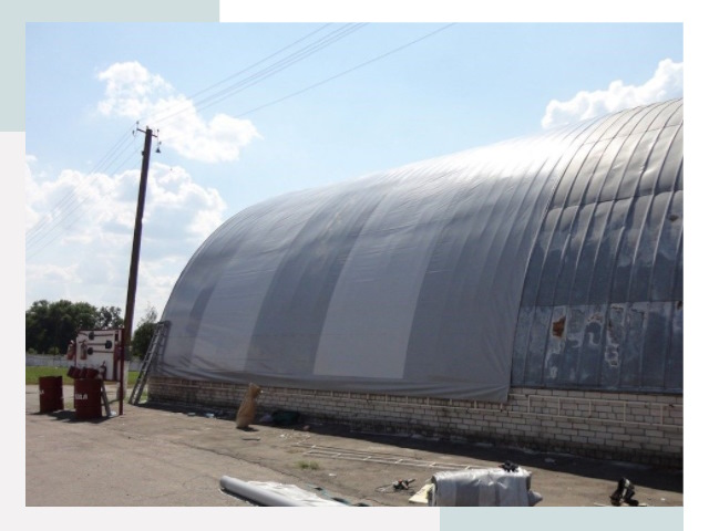 Ремонт ангаров в Устях-Куте