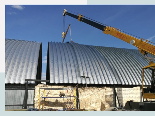 Реконструкция ангаров в Устях-Куте от 618 руб.