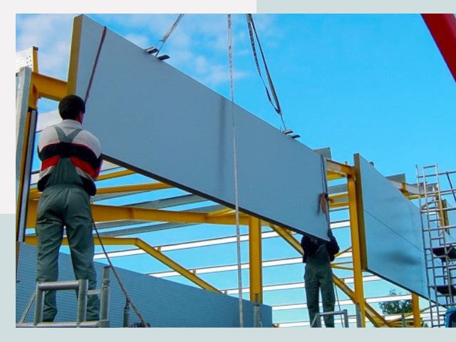 Монтаж сэндвич-панелей в Устях-Куте от 618 руб.