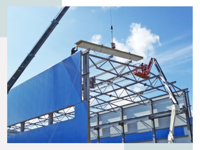 Монтаж сэндвич-панелей в Устях-Куте