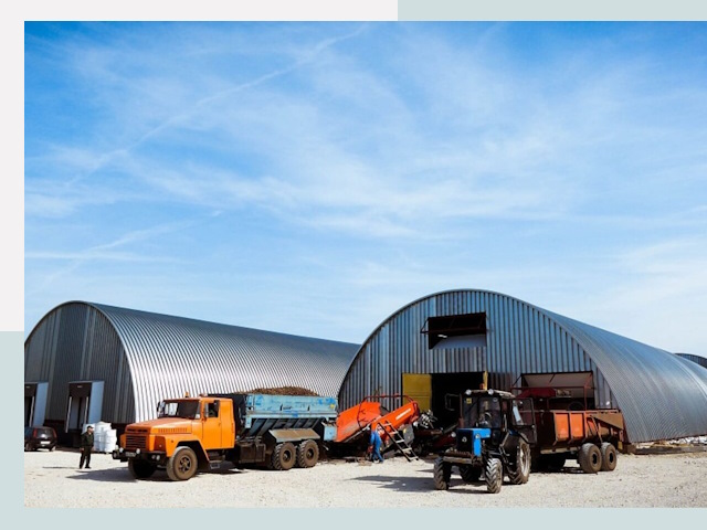 Ангары для спецтехники в Устях-Куте